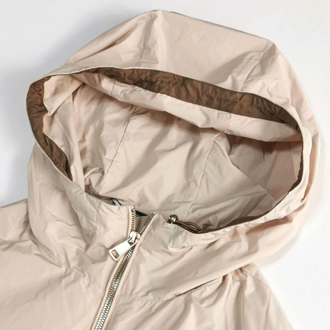 【美品✨】マックスマーラ ナイロンジャケット MAIELLA 蝶 L ベージュ