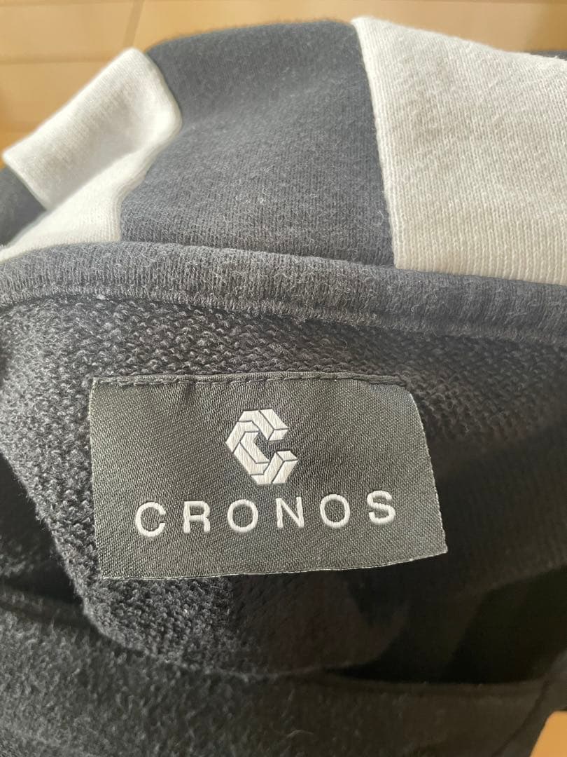 CRONOS クロノス　フーディーパーカー Sサイズ 黒ブラック