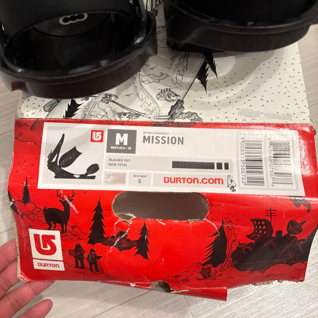 Burton Mission ビンディング M ブラック