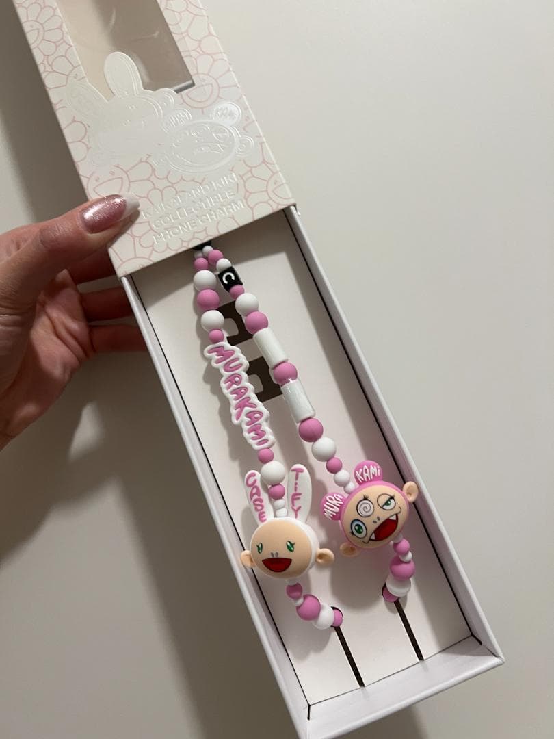 KIKIKAIKAI 村上隆 スマホストラップ & チャームキューブ セット