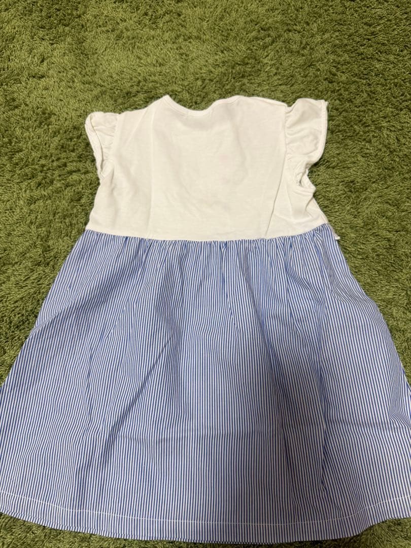 familiar アイスクリーム刺繍 ワンピース サイズ90