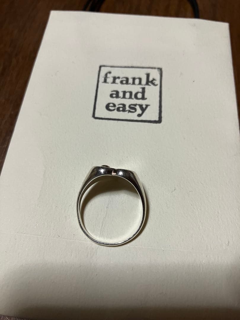 frank and easy ハート型リング