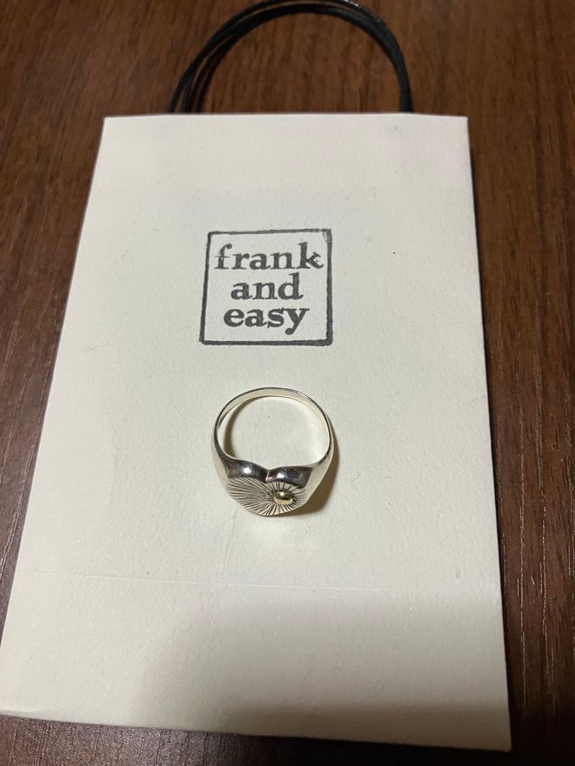 frank and easy ハート型リング
