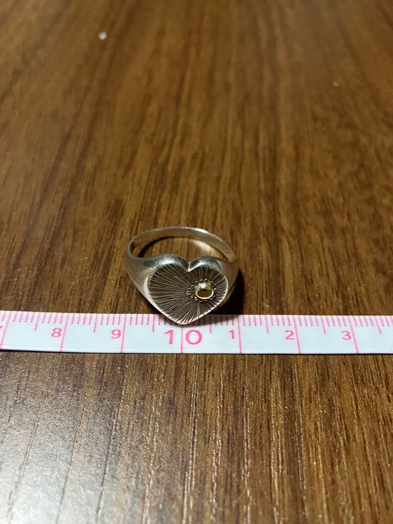 frank and easy ハート型リング