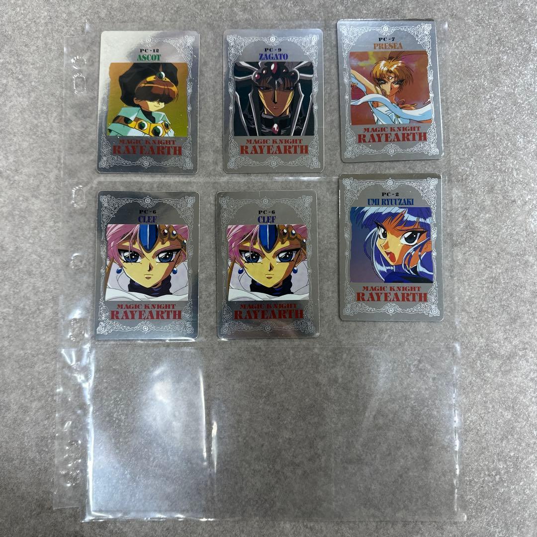 希少 魔法騎士レイアース 当時もの アマダ ＰＰカード まとめ キラ レア