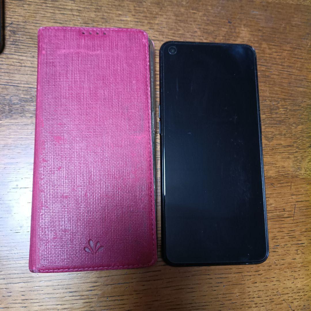 ma3　oppo Reno5Aブラック ケース付き