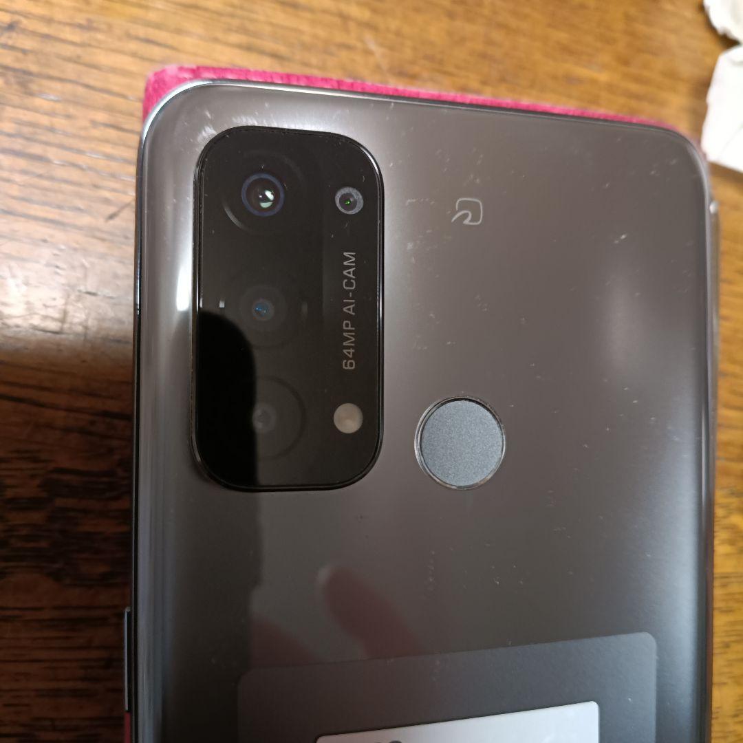 ma3　oppo Reno5Aブラック ケース付き