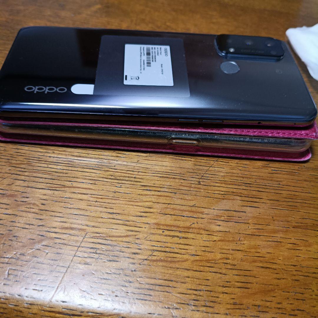 ma3　oppo Reno5Aブラック ケース付き