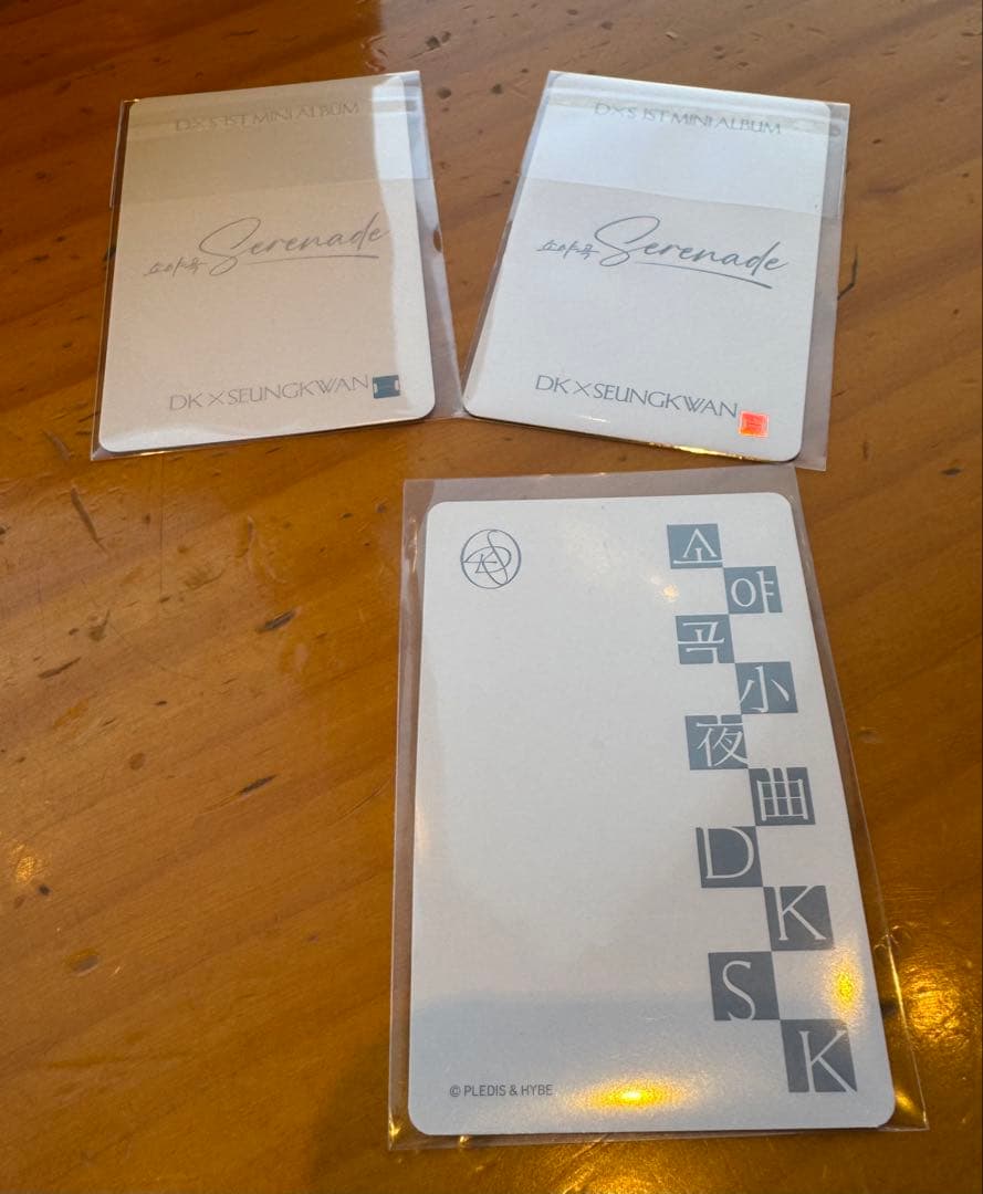 DxS Serenade セブチ 韓国withmuuラキドロ トレカ スングァン