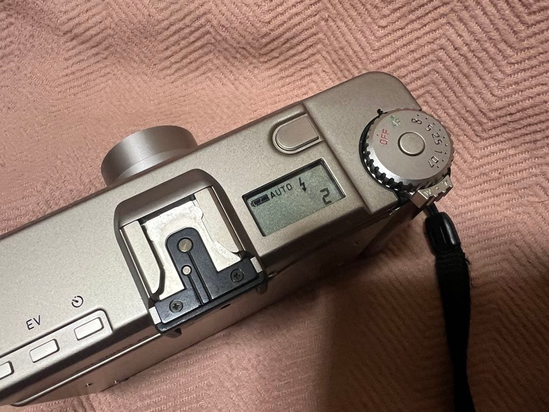 【完動品】LEICA minilux zoomフィルムカメラ　CFフラッシュ付き