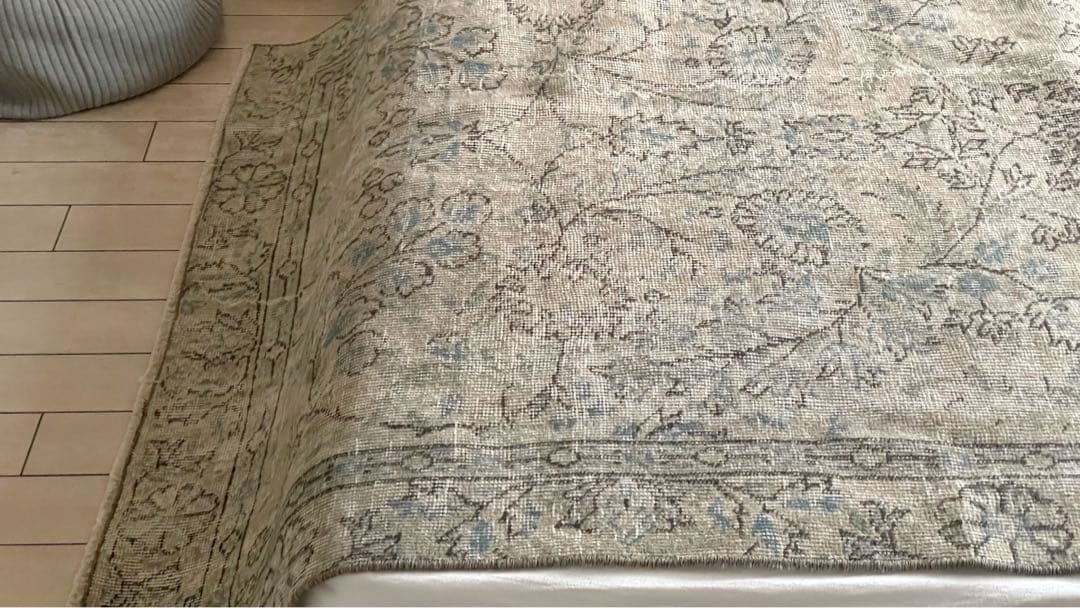 【月末限定セール】248×133 トルコ・アナトリア地方 ヴィンテージラグ