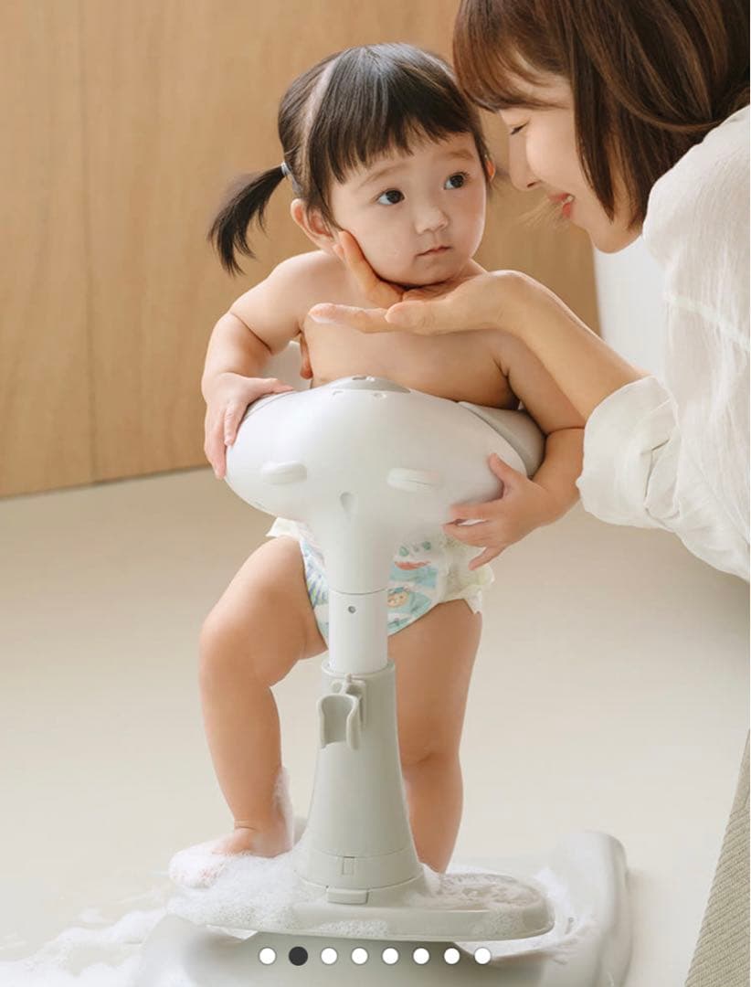 poled ハグベアー hugbear ステッパー付き 滑り止めベビーバス用品