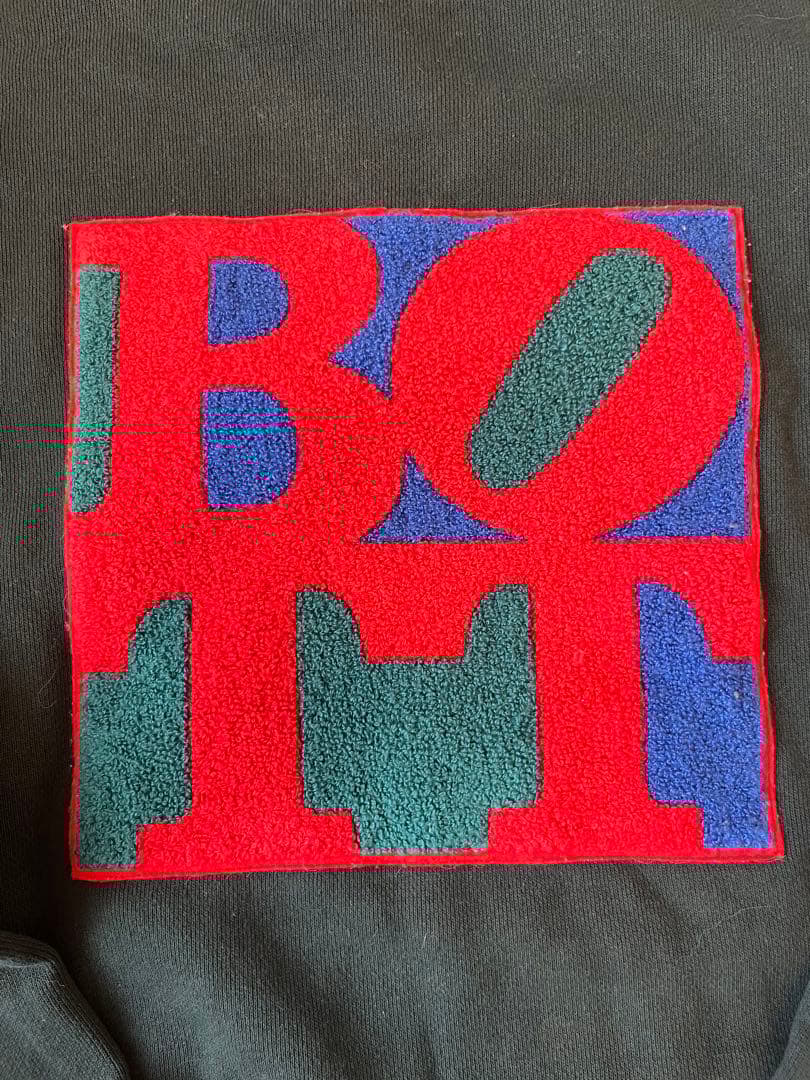 【希少】BoTT × HYBRYDS \"LOVE BOTT\" スウェット 緑