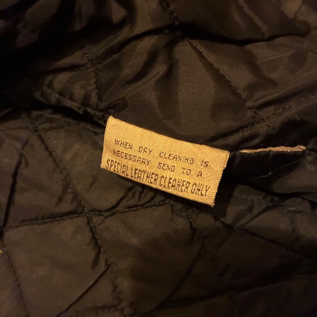 70s vintage レザーダブルライダースジャケット 古着