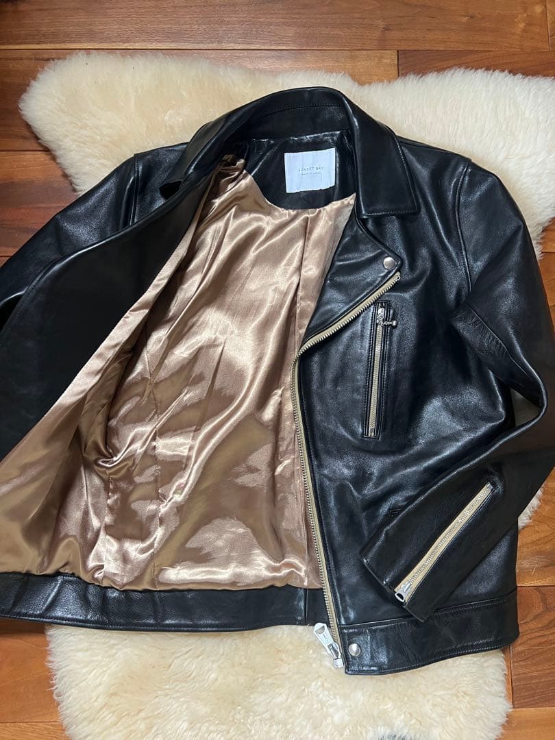 チェルシー　SUNSET BAY GALWAY ダブルライダース ブラック