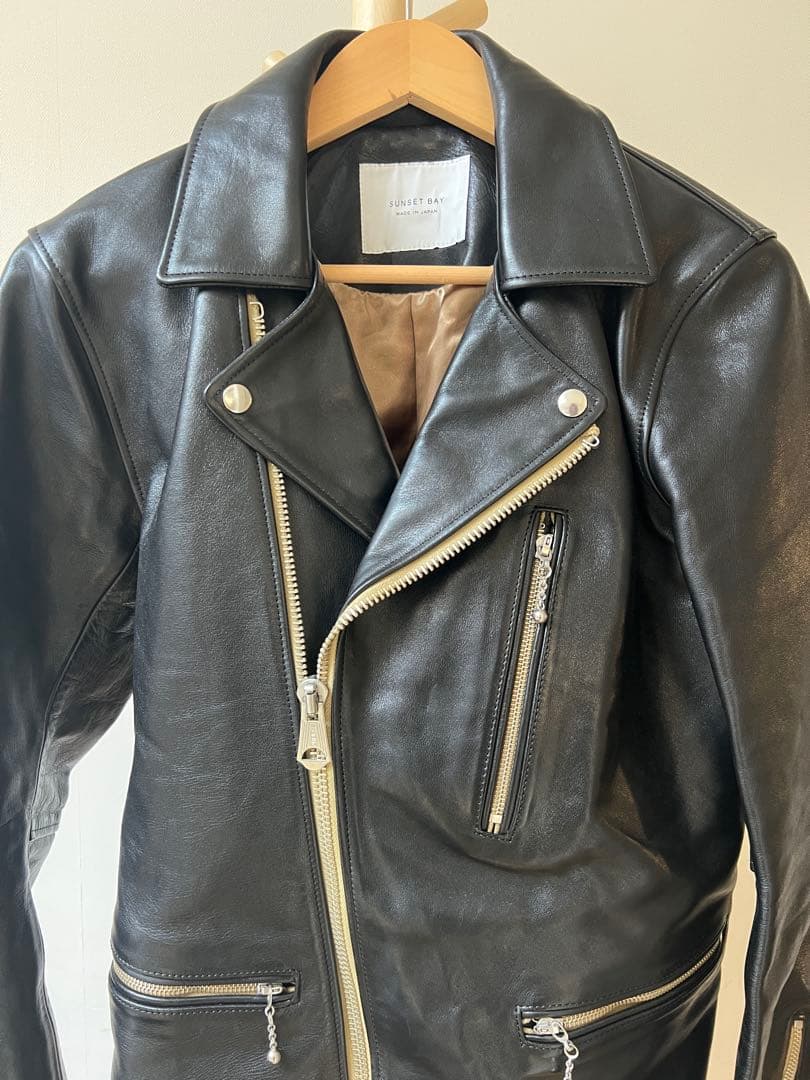 チェルシー　SUNSET BAY GALWAY ダブルライダース ブラック