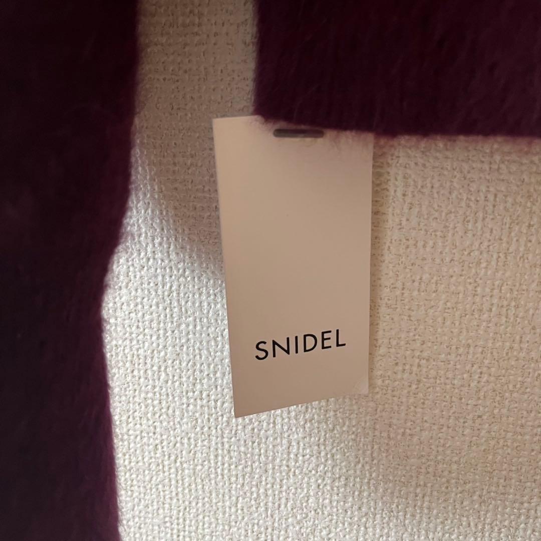 SNIDEL フォックスアルパカニット フォックスアルパカオフショルプルオーバー