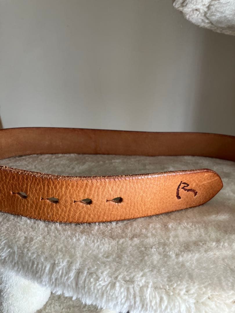 45r ベルト　キャメル　4㎝