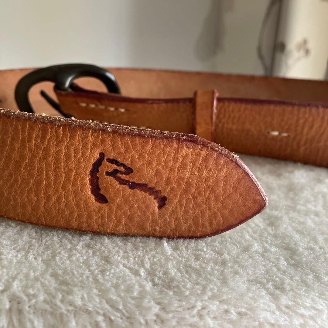 45r ベルト　キャメル　4㎝