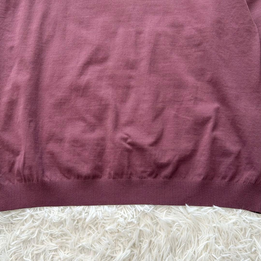 ✨美品✨ エイトン 2025年 ニット コットン100% 洗える クルーネック