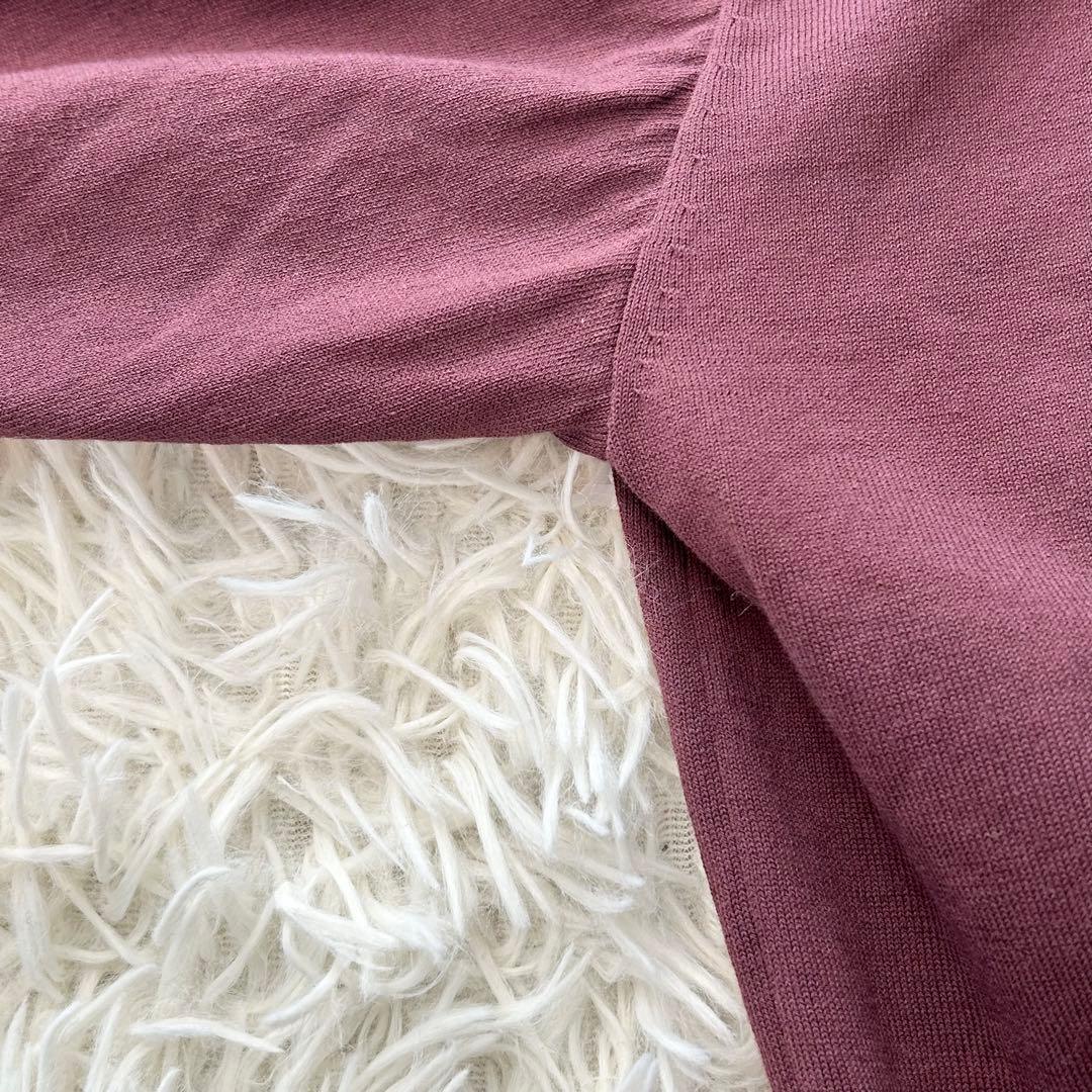 ✨美品✨ エイトン 2025年 ニット コットン100% 洗える クルーネック