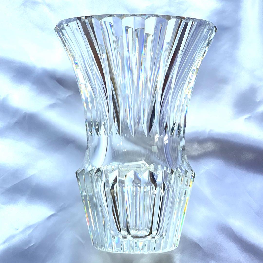 【値下げ】「美品」Baccarat バカラ　クリスタルガラス フラワーベース