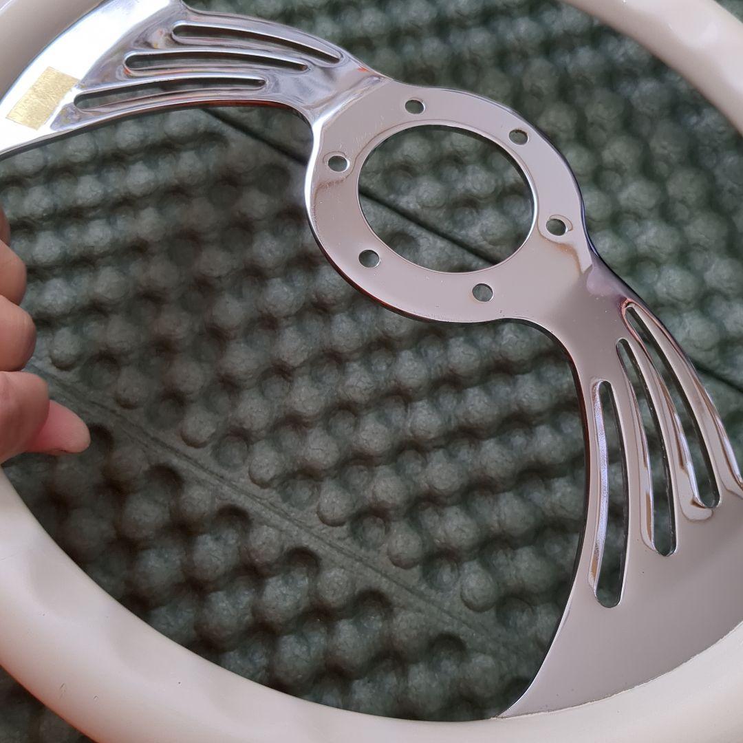 ジャニス　バタフライ　ウィング　ステアリング　ビレット　ボイド　ホーンボタン付き