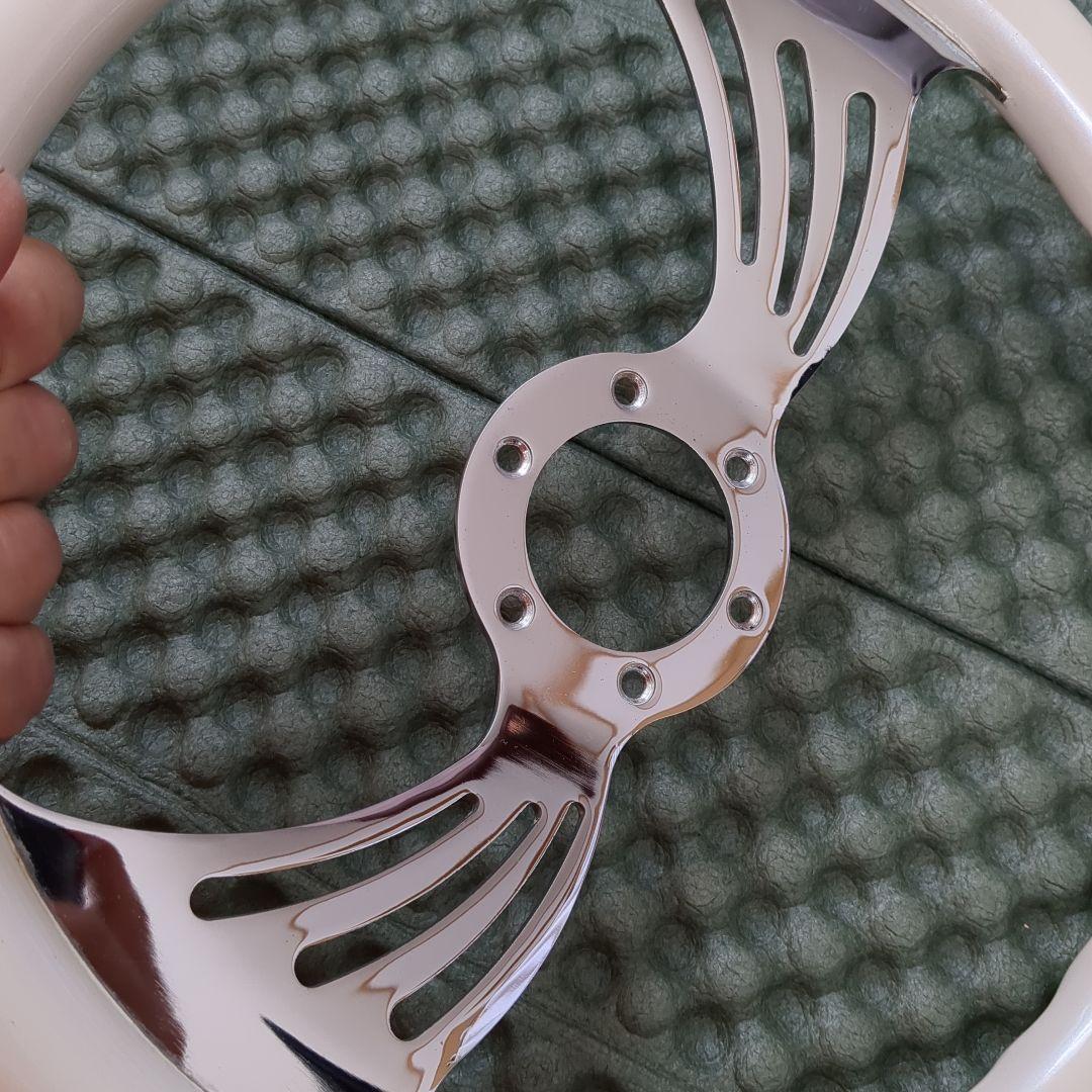 ジャニス　バタフライ　ウィング　ステアリング　ビレット　ボイド　ホーンボタン付き