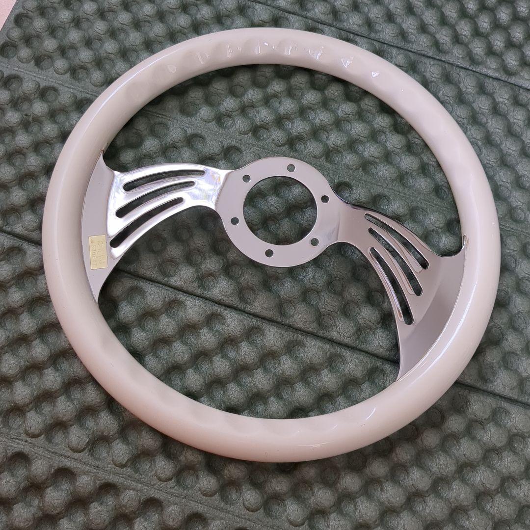 ジャニス　バタフライ　ウィング　ステアリング　ビレット　ボイド　ホーンボタン付き