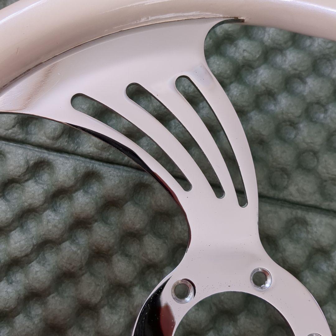 ジャニス　バタフライ　ウィング　ステアリング　ビレット　ボイド　ホーンボタン付き