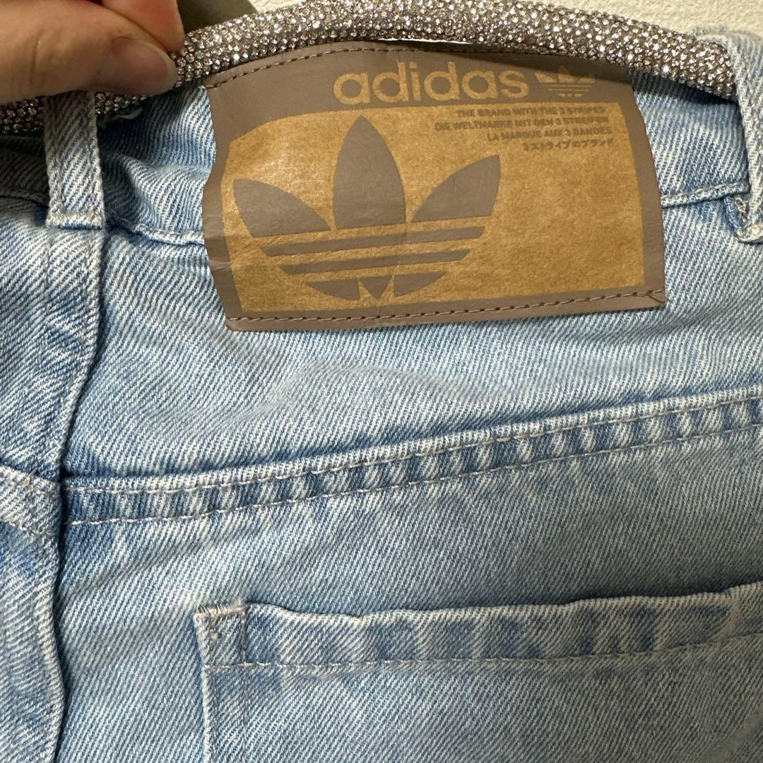 adidas デニム パンツ 25