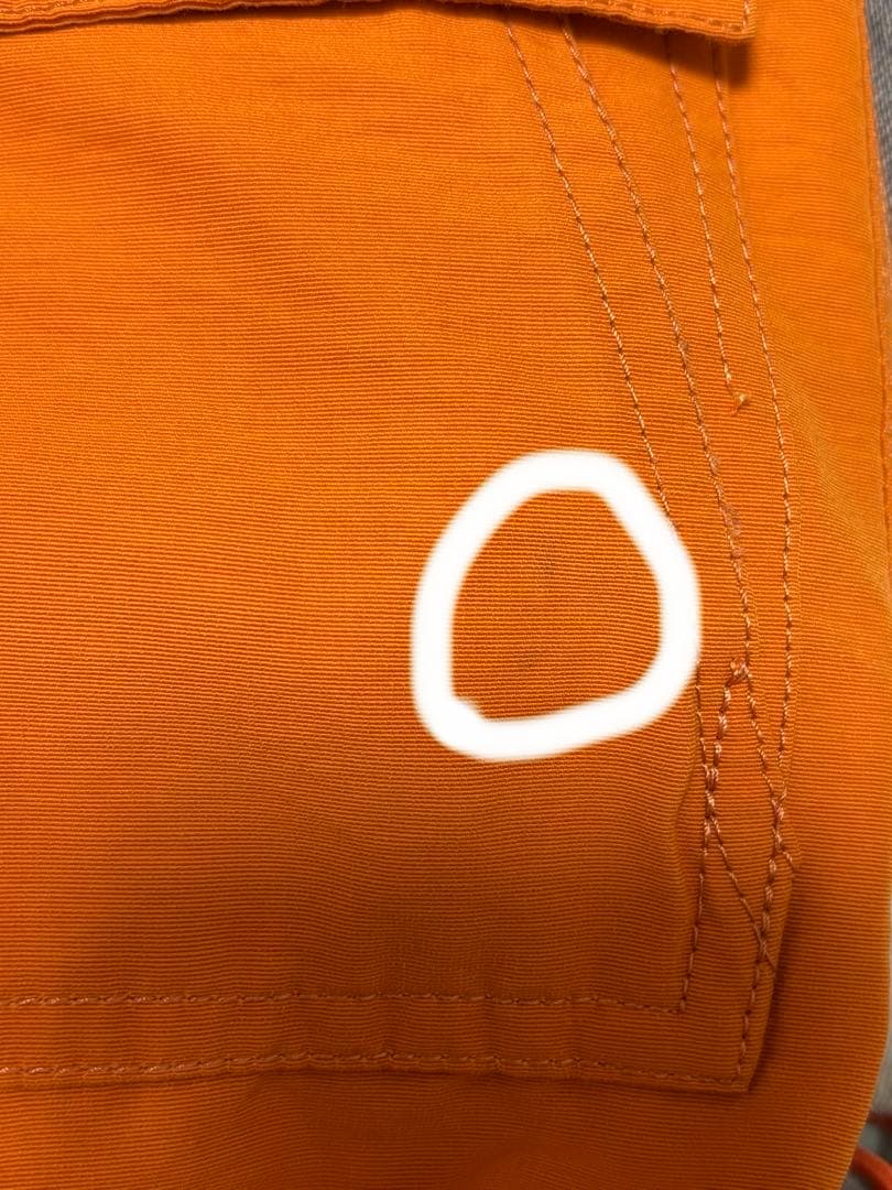 レア品 FTC エフティーシー マウンテンパーカー 裏ボア オレンジ Sサイズ