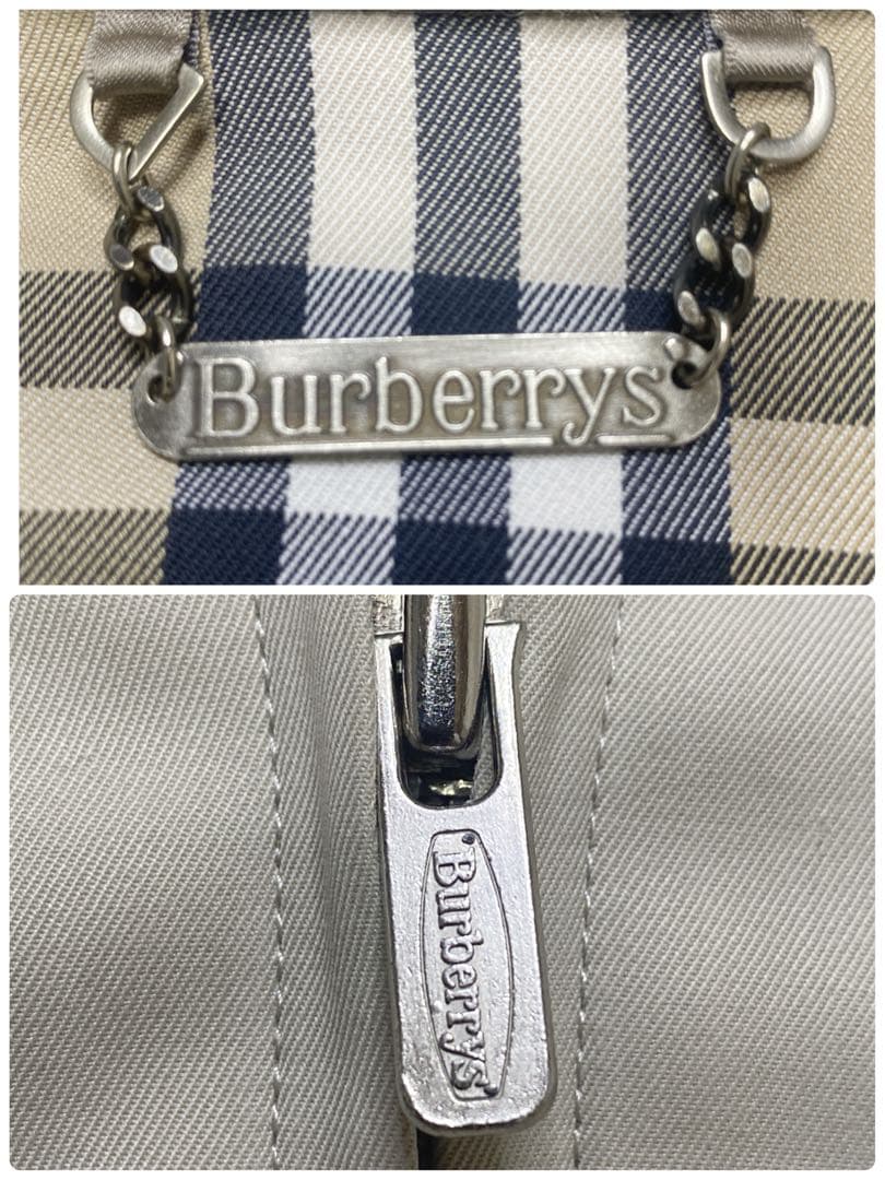90s Burberrys ギャバジン スイングトップ ハリントンジャケット　L