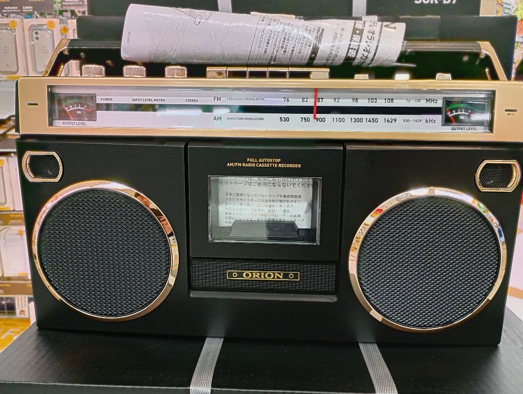新品 ORION　SCR-B7　ラジカセ