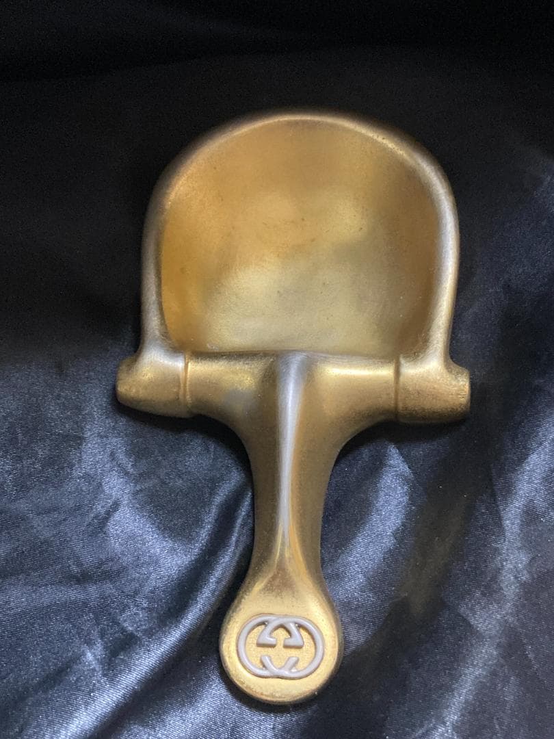 グッチ ホースビット トリンケットトレイ ゴールド トレー