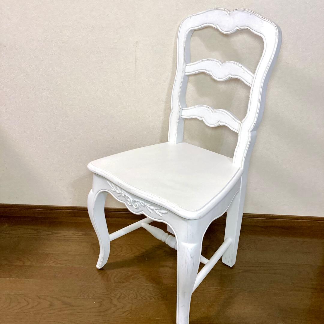 カントリーコーナー アンティーク ダイニングチェア フランス 猫脚 猫足