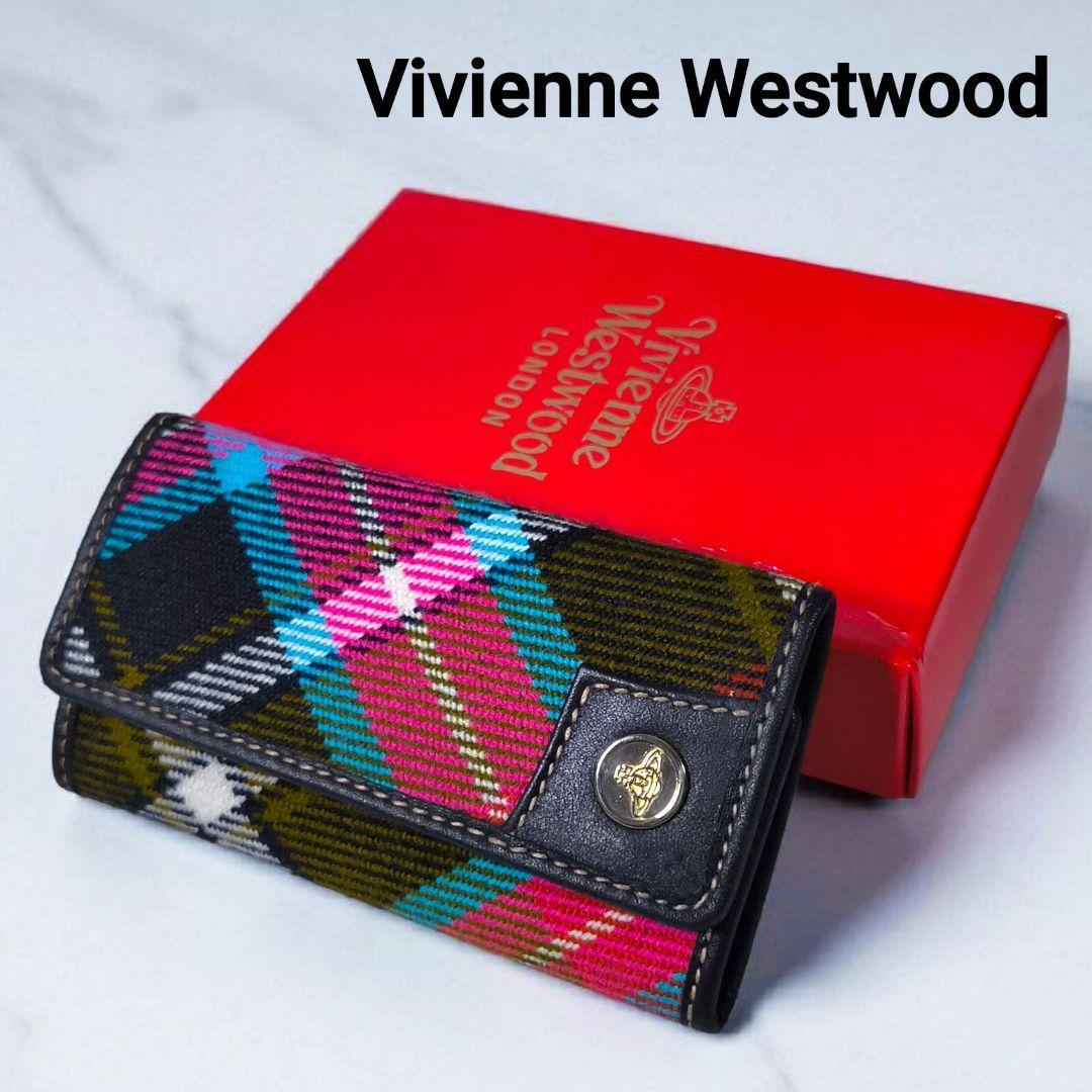 箱付き未使用品✨️希少イタリア製❗️　ヴィヴィアンウエストウッド　キーケース