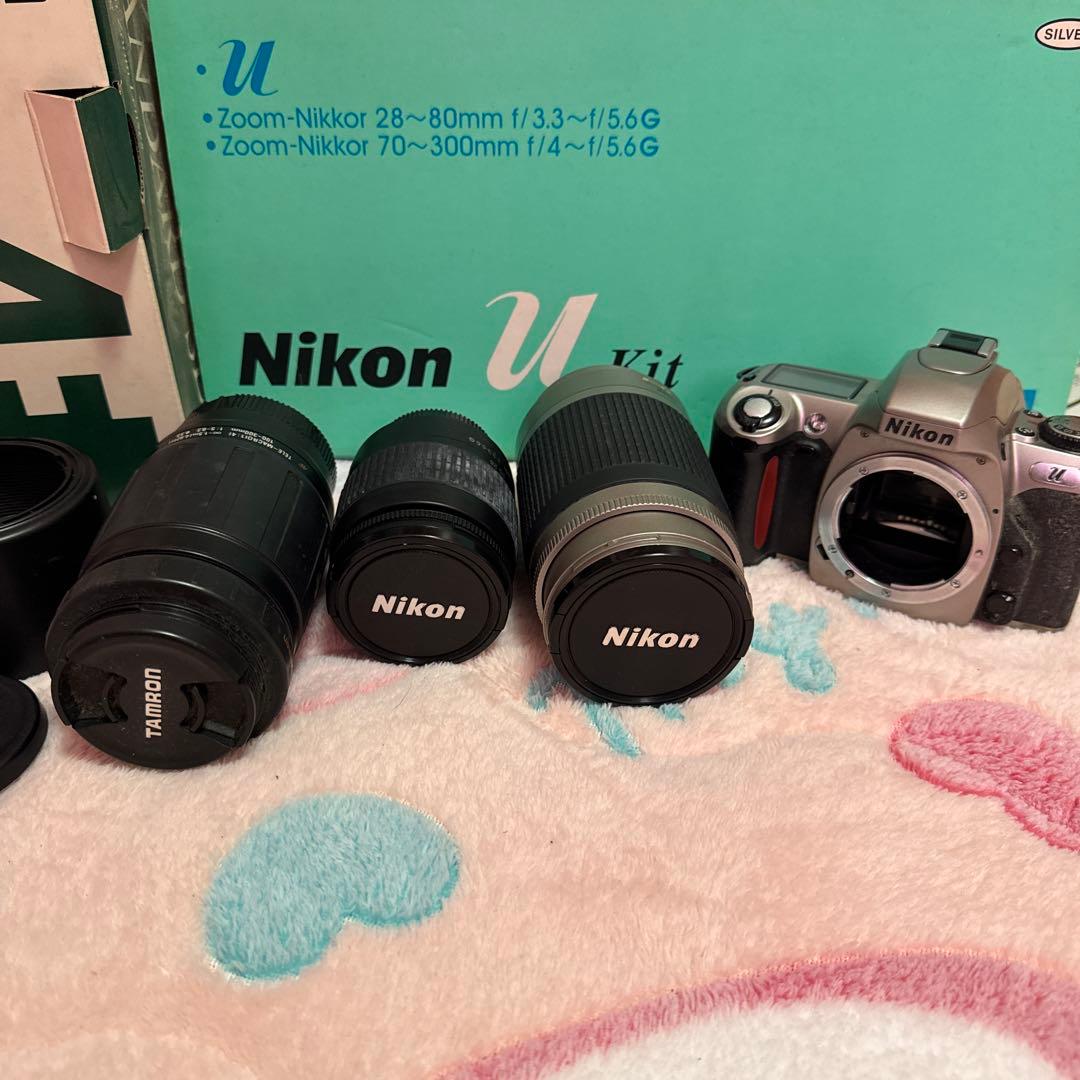 Nikon U Kit ズームレンズ28-80mm 70-300mm フィルム