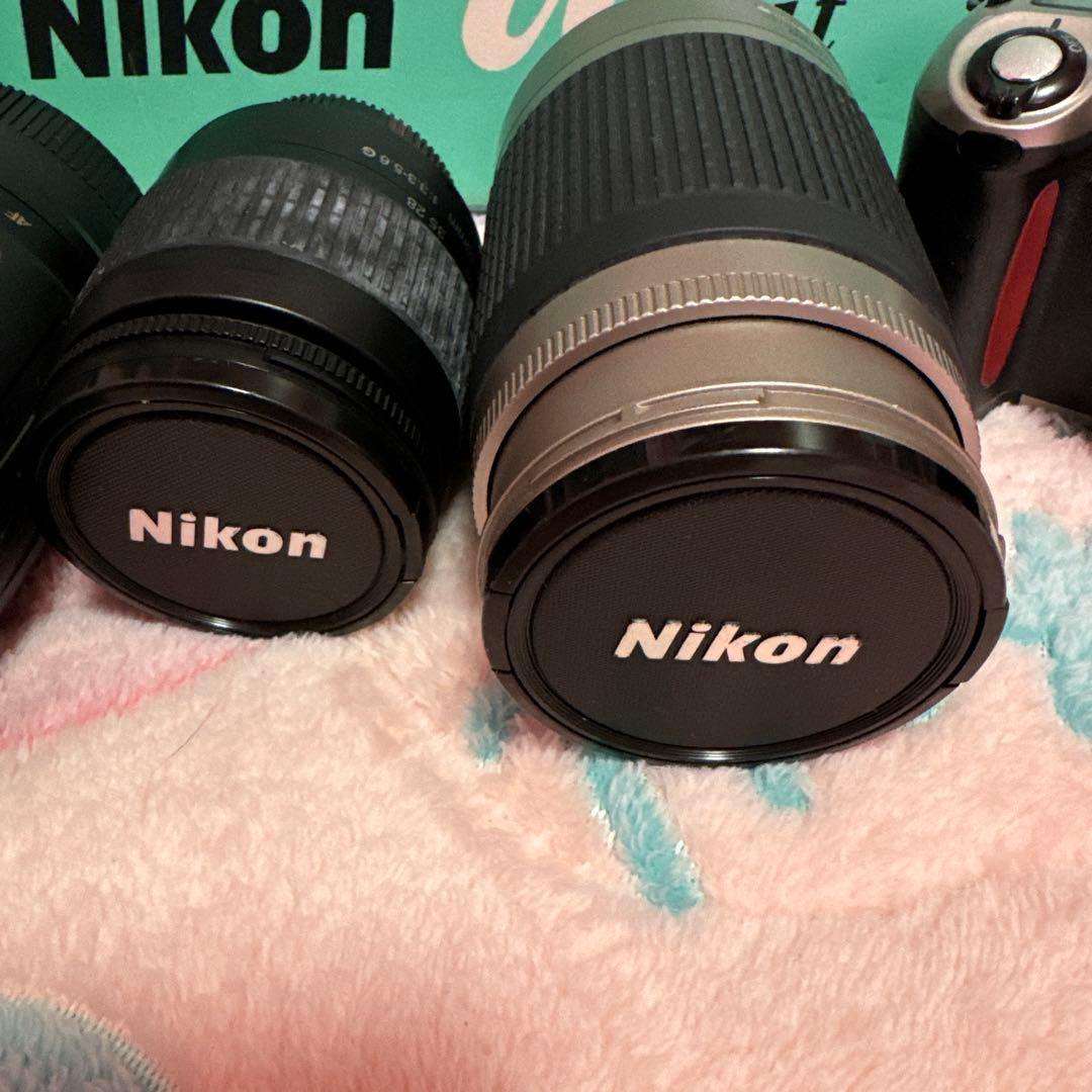Nikon U Kit ズームレンズ28-80mm 70-300mm フィルム
