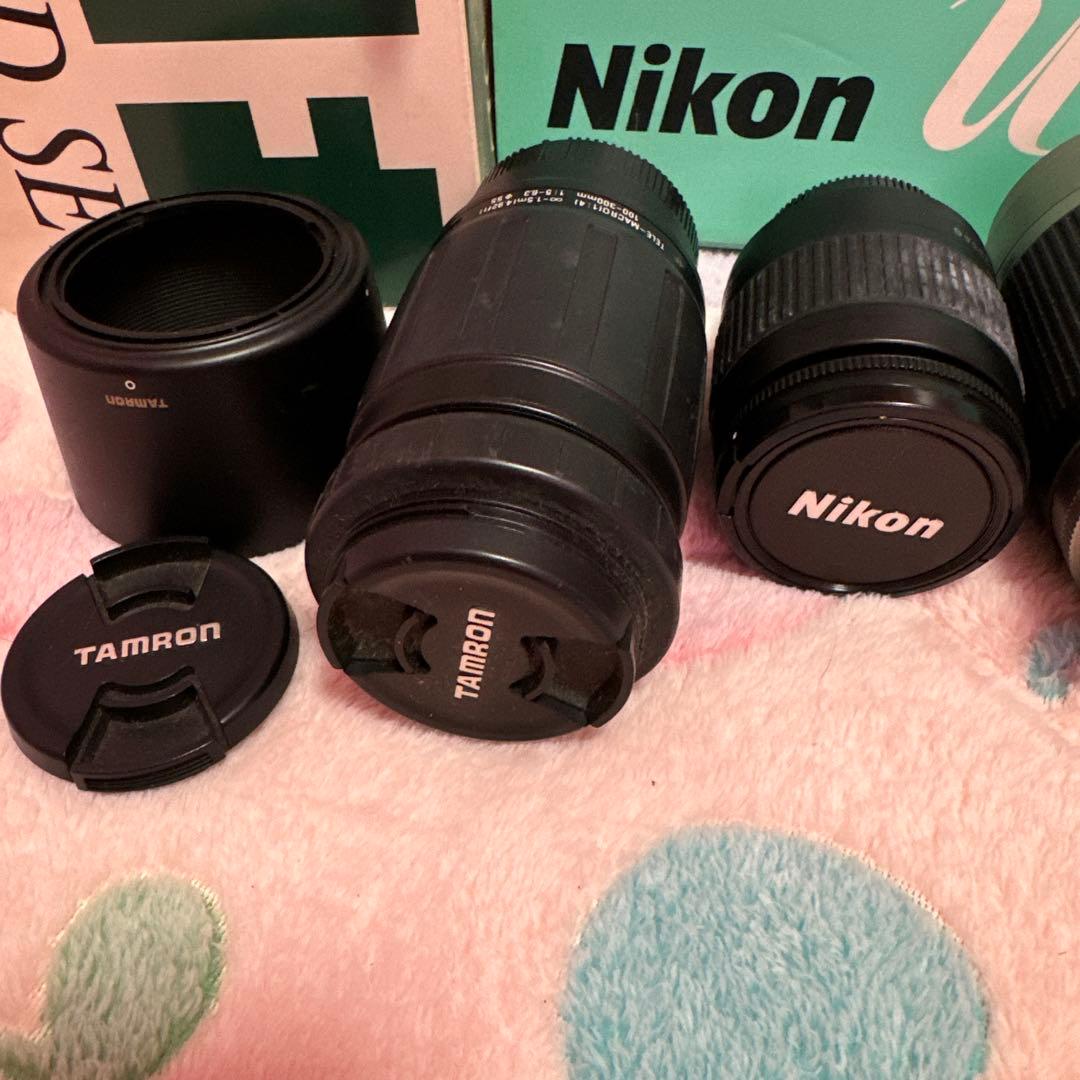 Nikon U Kit ズームレンズ28-80mm 70-300mm フィルム