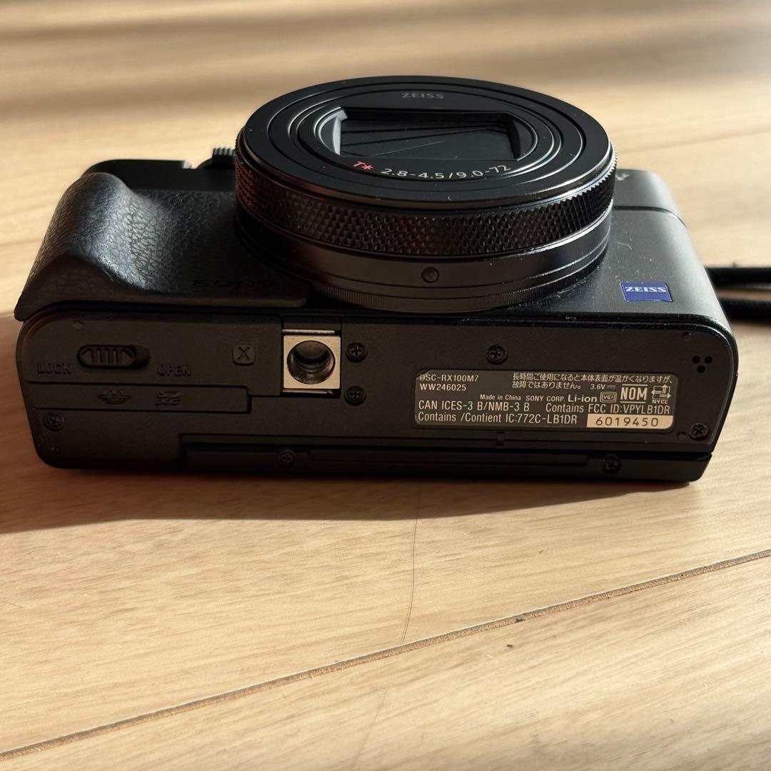 SONY RX100m7 シューティングキット 純正ケース&グリップ付き