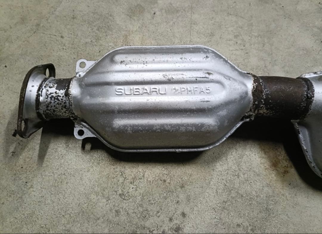 インプレッサWRX GH-GDB マフラーキャタライザー セット