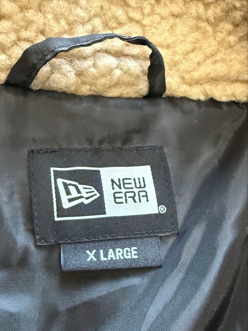 L*Y様 NEW ERA ボアブルゾン Boa Blouson ベージュ XL