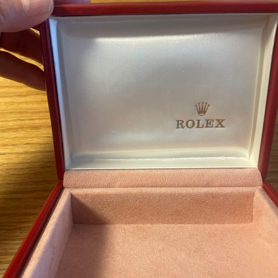 ROLEX 赤いレザーケース