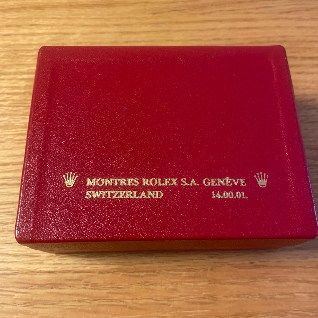 ROLEX 赤いレザーケース