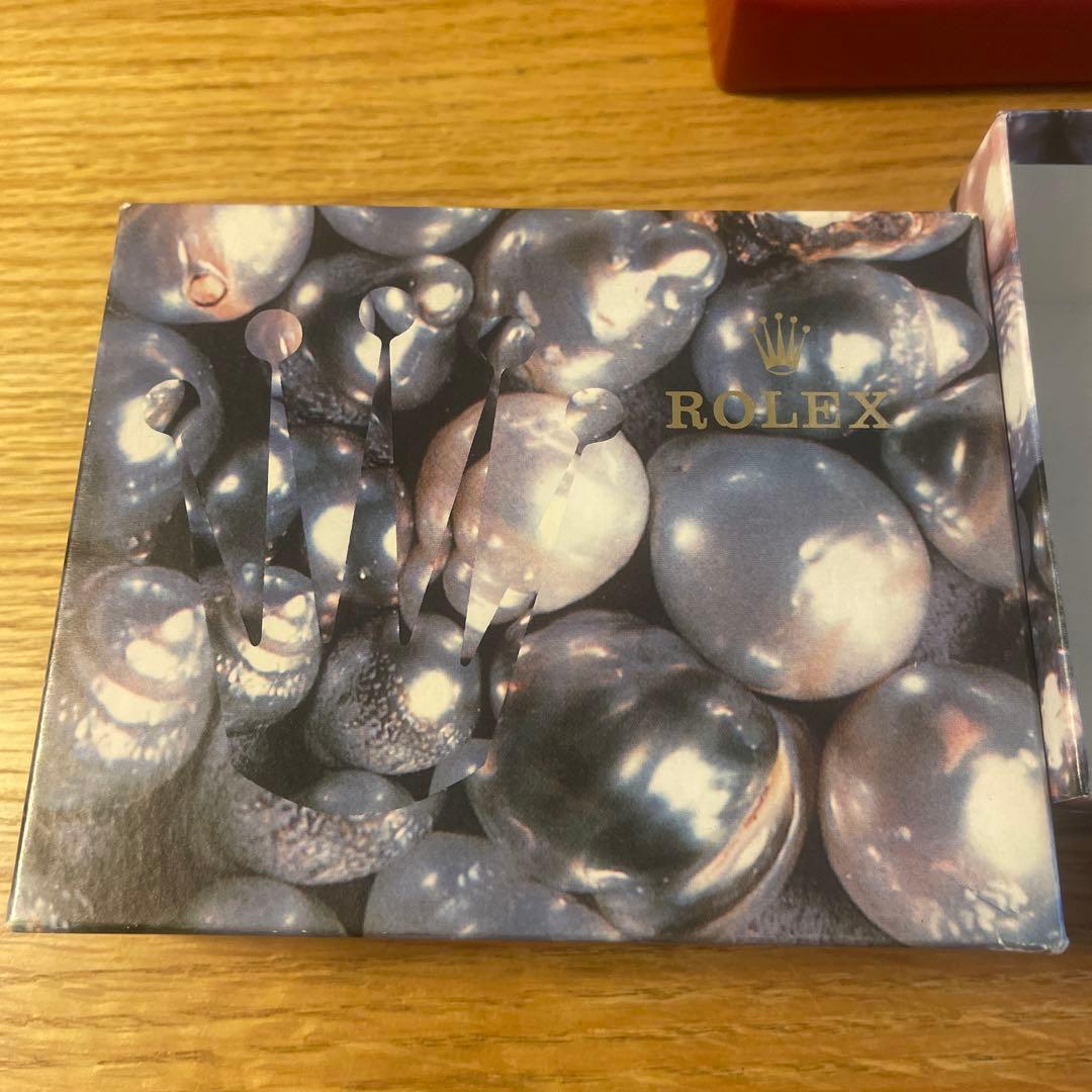 ROLEX 赤いレザーケース