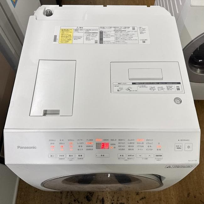 地域限定送料無料　超美品 パナソニック ドラム式洗濯乾燥機 NA-LX113B