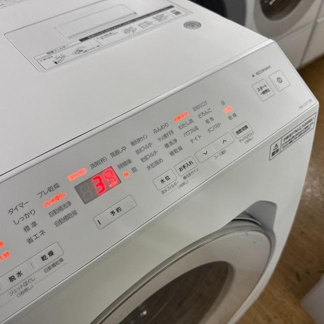 地域限定送料無料　超美品 パナソニック ドラム式洗濯乾燥機 NA-LX113B