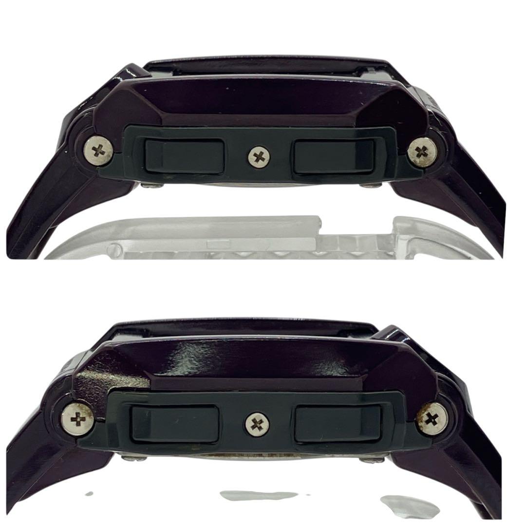 【稼働品】 G-SHOCK 腕時計 G-8100 デジタル スクエア パープル