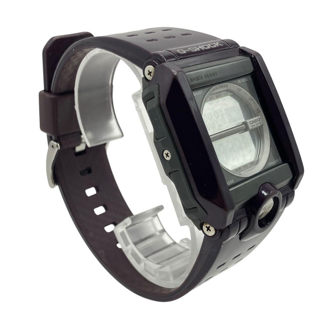 【稼働品】 G-SHOCK 腕時計 G-8100 デジタル スクエア パープル
